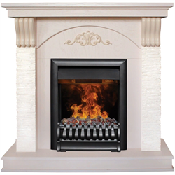 Пристенный электрокамин Real-Flame Corfino STD/EUG WT с очагом 3D Oregan M132938 - фото 4744962