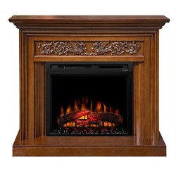 Пристенный электрокамин Dimplex Nottingham[Ноттингем] с очагом XHD 28 (орех) M135441 - фото 4745013