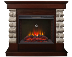 Пристенный электрокамин Real-Flame Arizona 25,5 с очагом Sparta 25,5 LED M181760 - фото 4745077