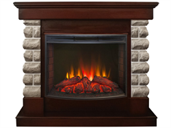 Пристенный электрокамин Real-Flame Arizona 25,5 с очагом Evrika 25,5 LED M181761 - фото 4745080