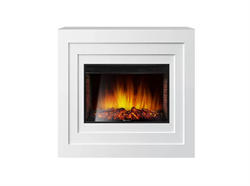 Пристенный электрокамин Electrolux EFP/P-3320RLS с порталом Firelight Cubo 30 белый M138856 - фото 4746248