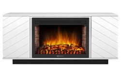 Пристенный электрокамин Electrolux EFP/P-3020LS с порталом Firelight Como 30 белый, черный M231725 - фото 4746597