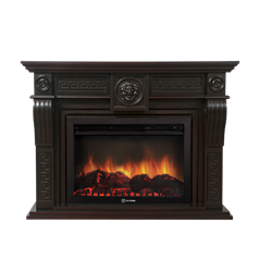 Пристенный электрокамин Electrolux EFP/P-3020LS с порталом Firelight Vittoriano 30 венге M134478 - фото 4747730