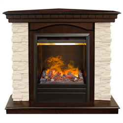 Угловой электрокамин Real-Flame Elford Corner STD/EUG/ с очагом 3D Olympic M52176 - фото 4748488