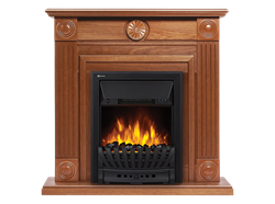 Угловой электрокамин Electrolux EFP/P-1020LS с порталом Firelight Frame Classic U (угловой) шпон дуб M133023 - фото 4748947