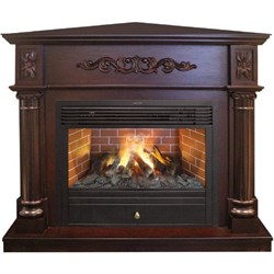 Угловой электрокамин Real-Flame Silvia Corner 26 AO с очагом 3D Novara M68226 - фото 4748980