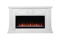 Линейный электрокамин Real-Flame Victoria 42 WT с очагом Saphir 42 M188353 - фото 4749683