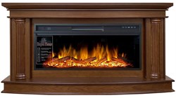 Линейный электрокамин Royal Flame Rome (каштан) с очагом Vision 42 LOG LED M203815 - фото 4750885