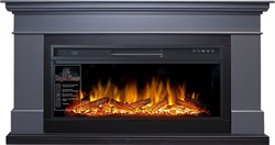 Линейный электрокамин Royal Flame California Graphite Grey (серый графит) с очагом Vision 42 LOG LED M203788 - фото 4750923
