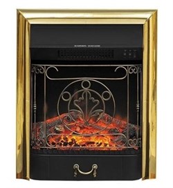 Классический очаг 2D InterFlame Majestic FX M Brass/Black M17366 - фото 4757051
