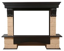 Широкий портал Firelight Forte 30S (Бежевый/Темный дуб) M46559 - фото 4760447