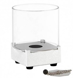 Настольный биокамин Silver Smith NANO 1 PREMIUM White M194764 - фото 4762304