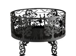 Уличный камин Fire bowls Влюбленные (60х60х3) M193646 - фото 4763128