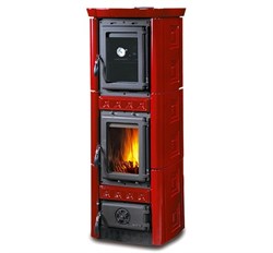 Дровяная печь La Nordica Gaia Forno BO (бордовый) M184849 - фото 4763749