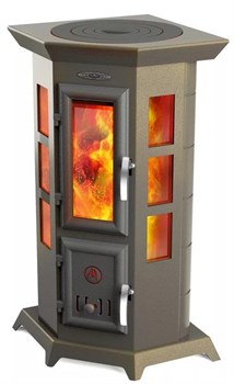 Дровяная печь TMF ПО Статика Квинта, черная бронза M206697 - фото 4764283