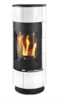 Дровяная печь THORMA ATIKA Ceramic Standard, белая, с аккумулирующими камнями M201900 - фото 4765564