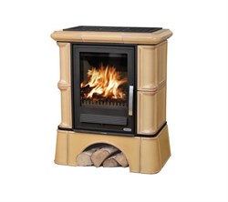 Дровяная печь ABX Bavaria K, кафельный цоколь, ахорн M18093 - фото 4766051