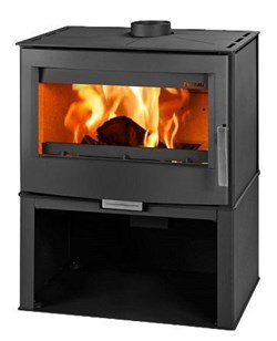 Дровяная печь THORMA MALLORCA UNI, черная M201386 - фото 4766193