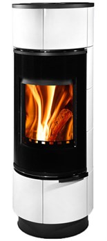 Дровяная печь THORMA ATIKA Ceramic PLUS, белая, с аккумулирующими камнями M201889 - фото 4767194