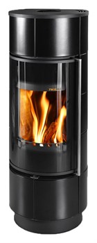 Дровяная печь THORMA ATIKA Ceramic EXTRA, черная, с аккумулирующими камнями M201895 - фото 4767595
