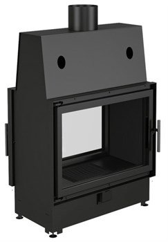 Фронтальная дровяная топка ECT Double 70x51/C 13 кВт, 700/510, туннель, футеровка чугун M230691 - фото 4769076