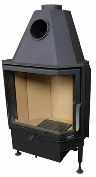 Фронтальная дровяная топка ABX Derby 9 каминная, призматическое стекло M232371 - фото 4769083