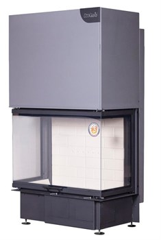 Трёхсторонняя дровяная топка ЭКОКАМИН Дельта 800 принтинг M190764 - фото 4769945