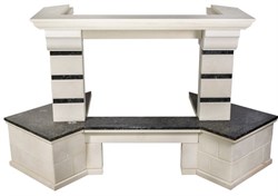 Облицовка для дровяных каминов MadeIra Daniella Dark Chokolate M c700 M29158 - фото 4770240