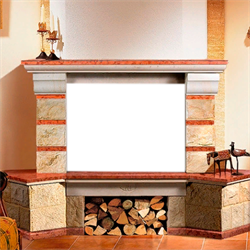 Облицовка для дровяных каминов MadeIra Darina Emperador (Rosso) M c700 M29210 - фото 4770320