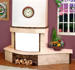 Облицовка для дровяных каминов MadeIra Dominica Giallo, Emperador М с700 M189146 - фото 4770486