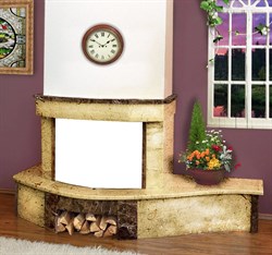 Облицовка для дровяных каминов MadeIra Dominica Sinai pearl, Emperador М с700 M189150 - фото 4770579