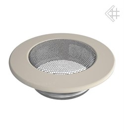 Вентиляционная решетка для камина Kratki КРУГЛАЯ бежевая д.100 FI/100K M111849 - фото 4770848