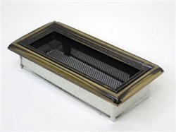 Вентиляционная решетка для камина Kratki 11х24 рустик 24R M111483 - фото 4771388