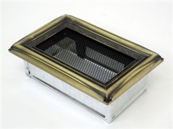 Вентиляционная решетка для камина Kratki 11х17 рустик 117R M111484 - фото 4771398