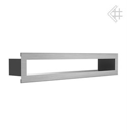 Вентиляционная решетка для камина Kratki Тунель стальная 6x40 TUNEL/6/40/SZ M111262 - фото 4771440