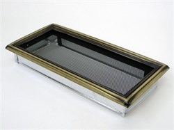 Вентиляционная решетка для камина Kratki 17х37 рустик 37R M111385 - фото 4771496