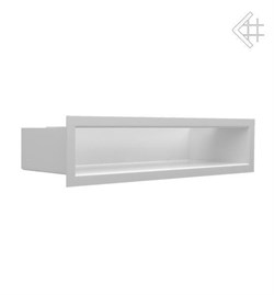 Вентиляционная решетка для камина Kratki Люфт белая 9x40 LUFT9/40/45S/B M111279 - фото 4771511
