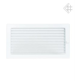 Вентиляционная решетка для камина Kratki 22х37 белая с жалюзи 22/37BX M111300 - фото 4771604