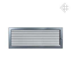 Вентиляционная решетка для камина Kratki 22х45 графитовая с жалюзи 22/45GX M111376 - фото 4771677