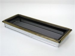 Вентиляционная решетка для камина Kratki 17х49 рустик 49R M111493 - фото 4771700