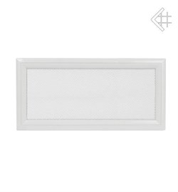 Вентиляционная решетка для камина Kratki 17х37 Оскар белая 37OB M111452 - фото 4772773