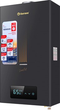 Газовый проточный водонагреватель Thermex S 20 MD (Art Black) M189592 - фото 4804466