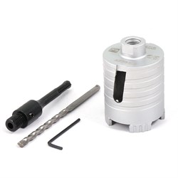 Алмазная коронка для подрозетников Hilberg Laser 80 мм 167-055891 - фото 4831217