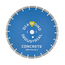 Алмазный диск Diamond Industrial 300x3,6x10x25,4-22 Concrete 142-104305 - фото 4835697