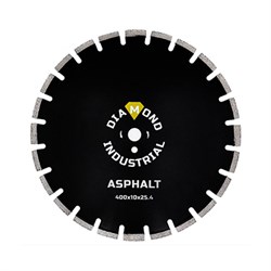 Алмазный диск Diamond Industrial 400x3,6x10x25,4-28 Asphalt 142-104309 - фото 4835791