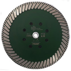 Диск алмазный Trio Diamond Turbo MULTI GRANIT hot press 230 мм (с фланцем M-14) 142-055797 - фото 4835811