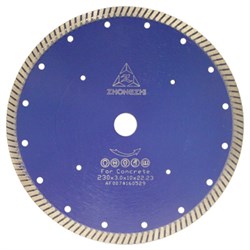 Диск алмазный турбо DIAMASTER d 230 мм (железобетон, сухой рез) 142-049279 - фото 4836363