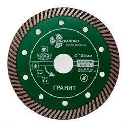 Диск алмазный Trio Diamond Ultra Turbo Grand hot press Гранит 230 мм 142-031680 - фото 4836463
