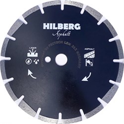 Диск алмазный Hilberg Laser асфальт d 230 мм 142-057484 - фото 4836559