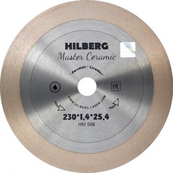 Алмазный диск Hilberg Master Ceramic d 230x25x25,4 мм 142-105316 - фото 4836708